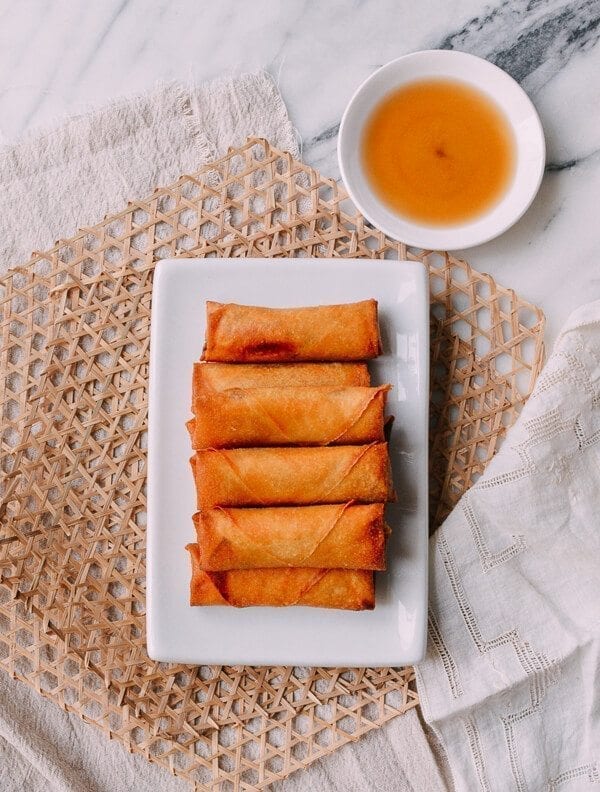 Fried Shanghai Spring Rolls