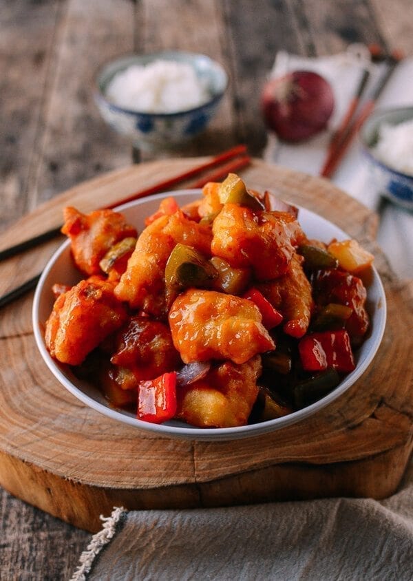 Chinese Sweet and Sour Fish Fillet Stir-fry