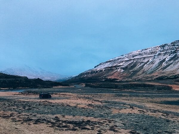 Iceland Ring Road in a Campervan