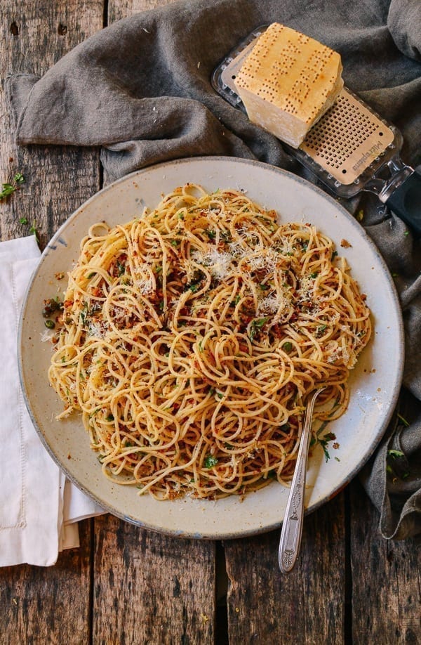 Pasta with Breadcrumbs & Anchovies