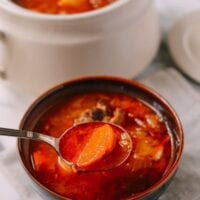Shanghai-Style Red Vegetable Soup (罗宋汤 - Luo Song Tang), by geagle.miooashdv.tk