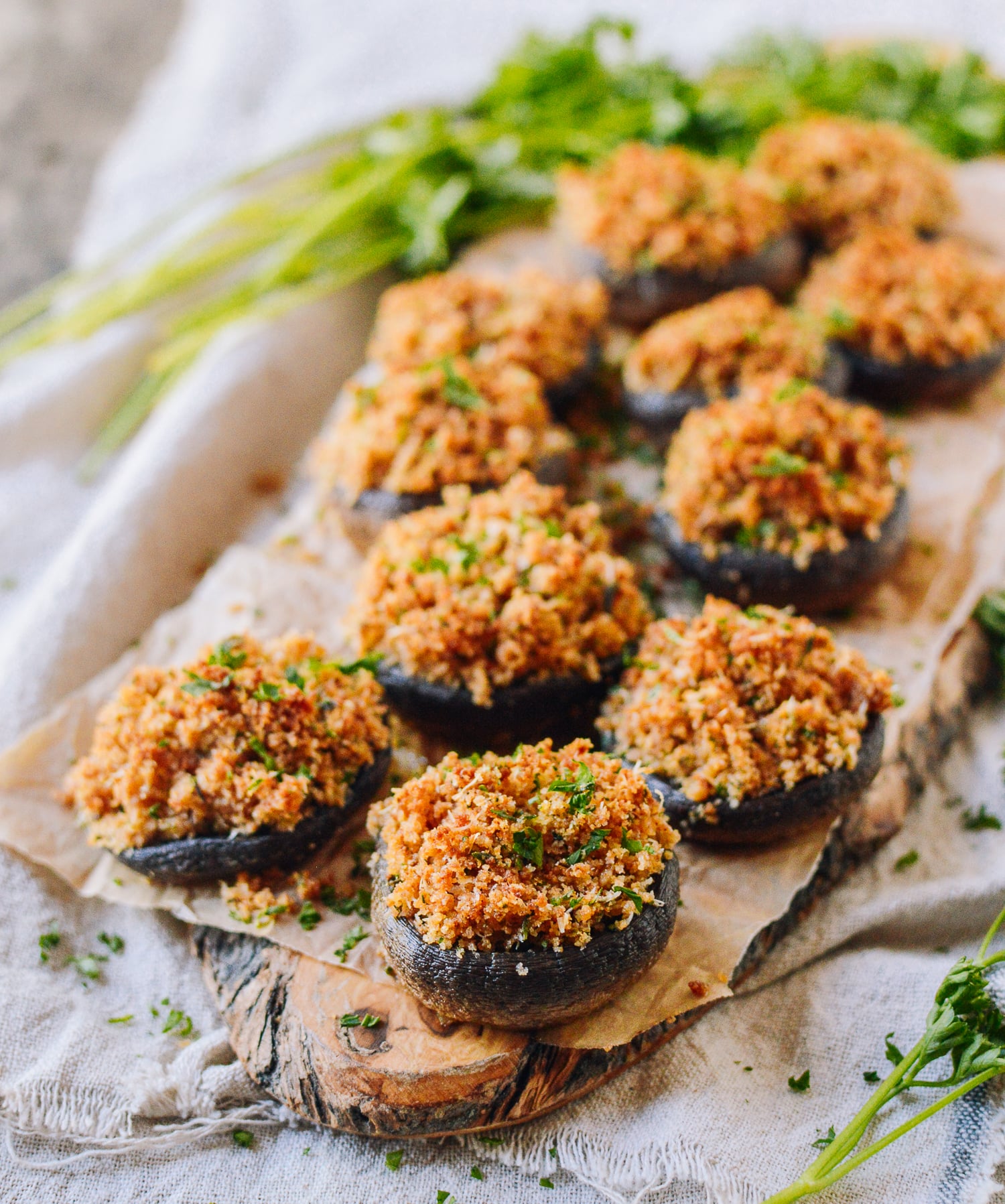 Classic, Easy Stuffed Mushrooms