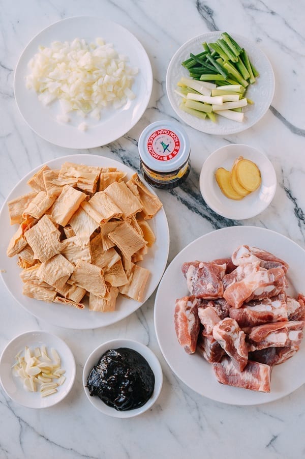 ingredients for Pork Rib Stew with Foo Jook and Chee Hou Sauce, by geagle.miooashdv.tk