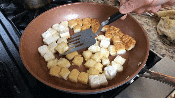 Flipping Pan-fried Tofu, by geagle.miooashdv.tk
