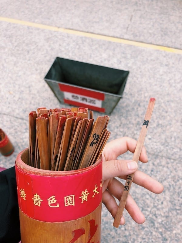 Fortune Sticks
