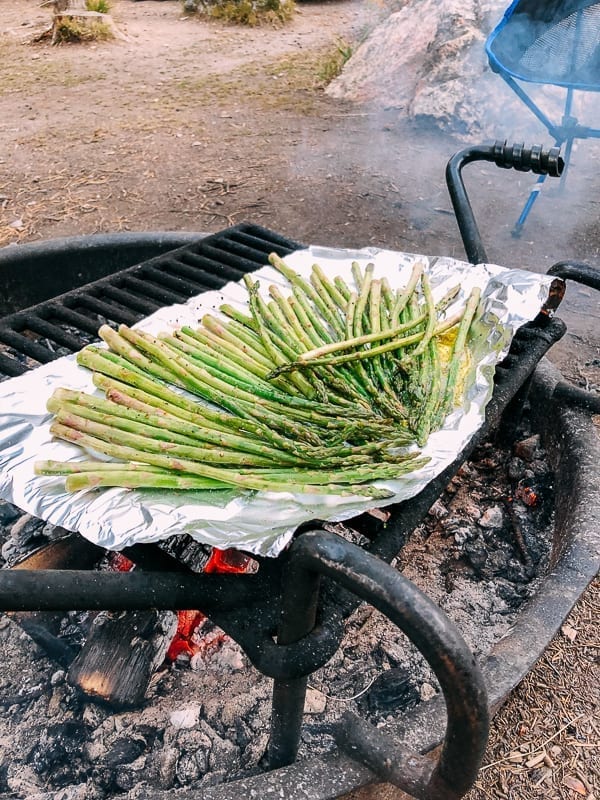 Grilling asparagus over campfire, geagle.miooashdv.tk