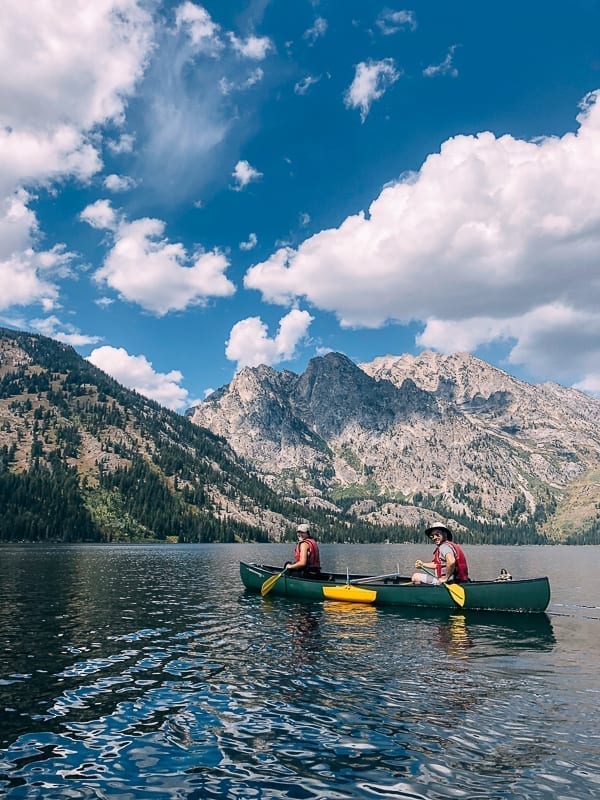 Canoeing Jenny Lake, geagle.miooashdv.tk