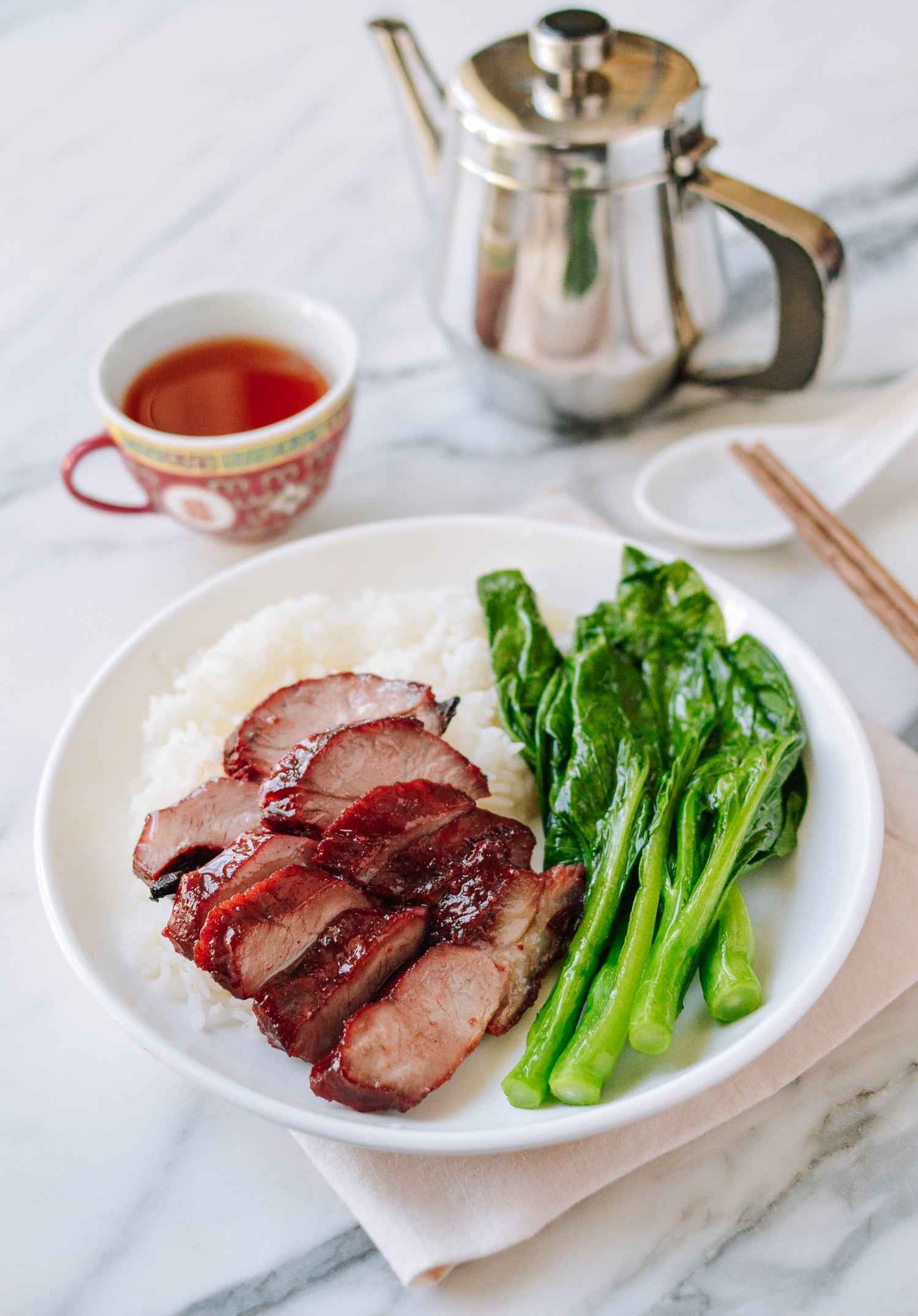 Char Siu Rice Plate with Greens, geagle.miooashdv.tk