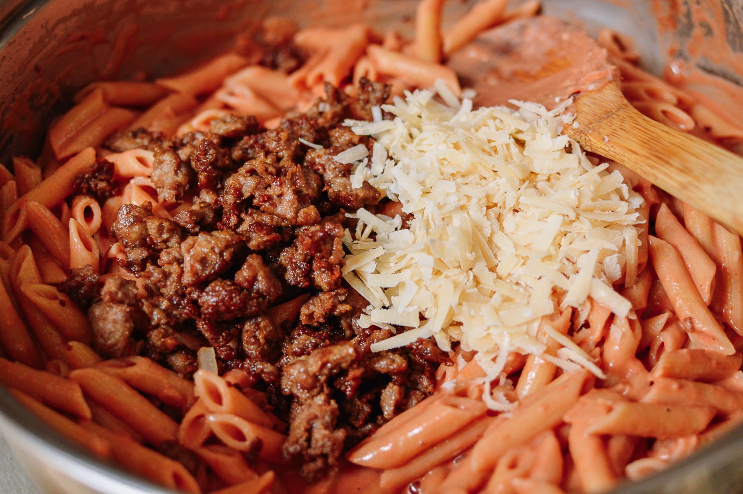 Penne with sausage and cheese, geagle.miooashdv.tk