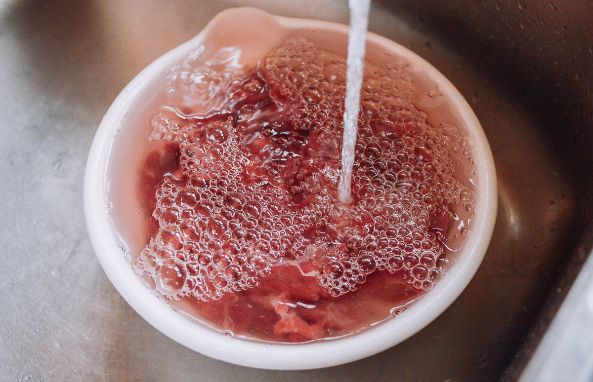rinsing beef for restaurant style marinade by geagle.miooashdv.tk