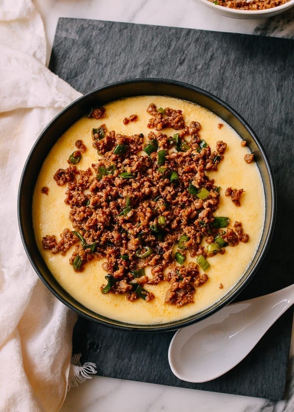 Steamed Eggs with ground pork, geagle.miooashdv.tk
