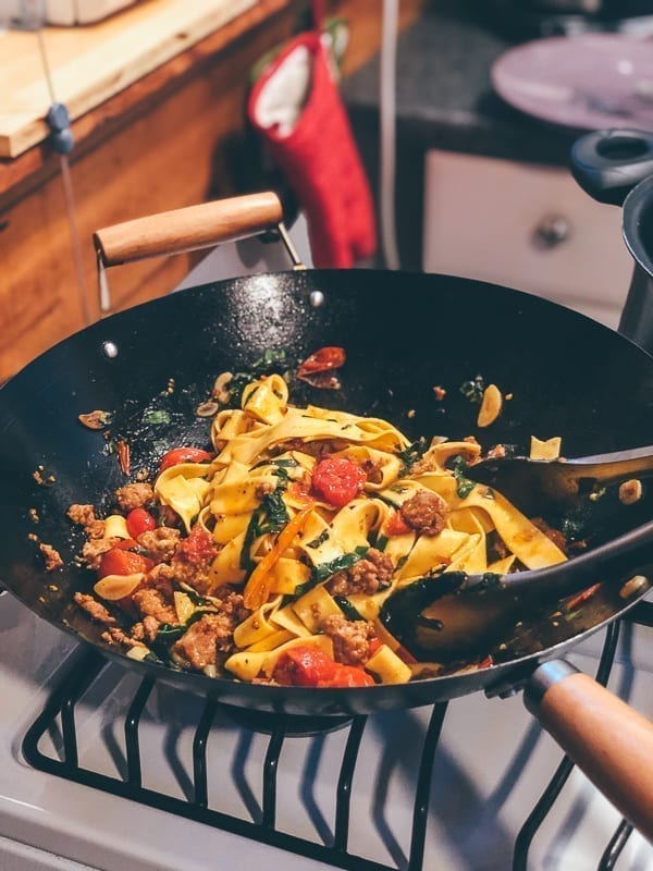 Cooking pappardelle in a wok, geagle.miooashdv.tk