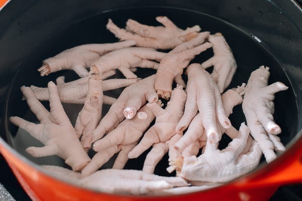 Chicken feet in pot with water, geagle.miooashdv.tk