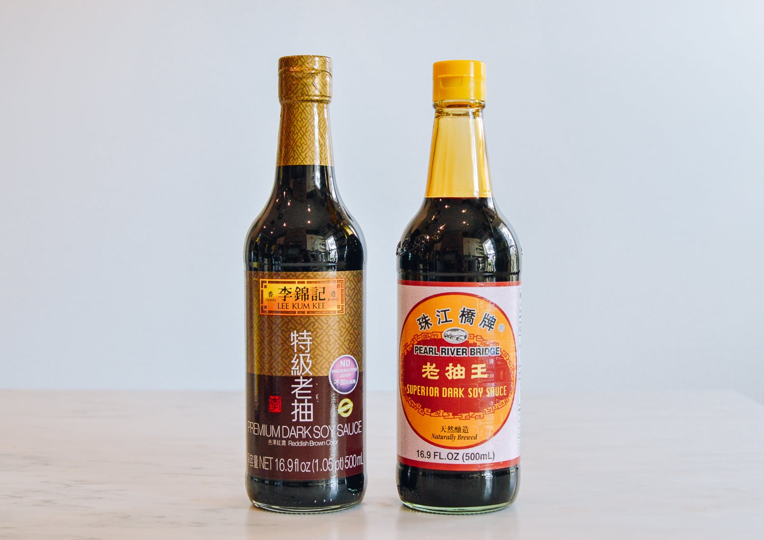 Lee Kum Kee Premium Dark Soy and Pearl River Bridge superior dark soy sauce, geagle.miooashdv.tk