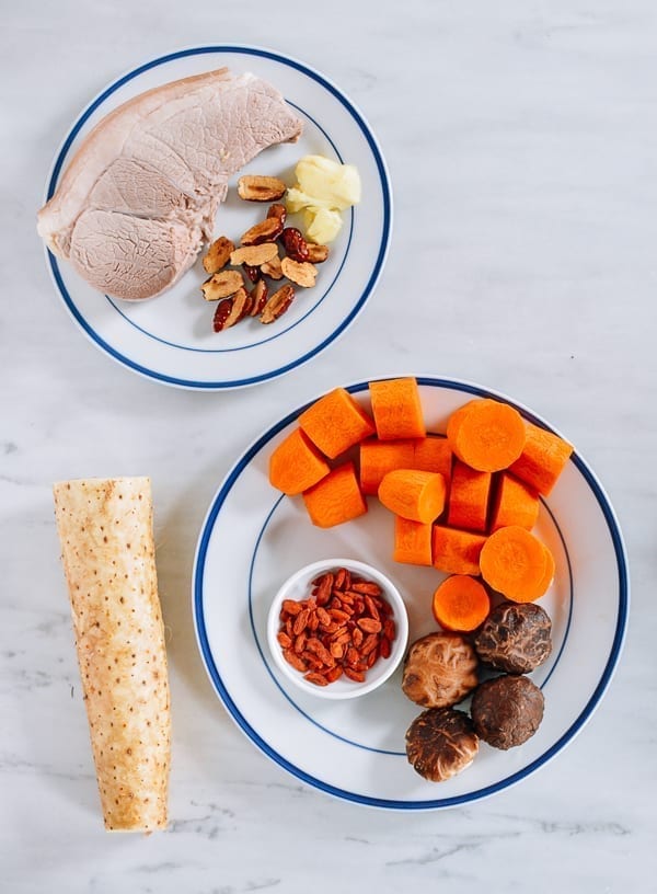 Cantonese Pork, Carrot, and Chinese Yam Soup Ingredients, geagle.miooashdv.tk