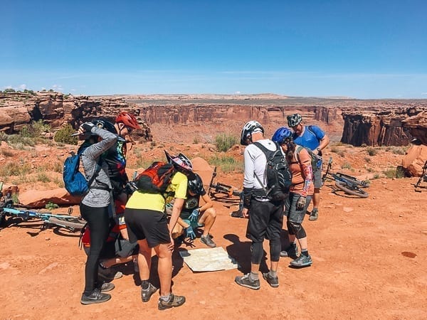 Moab Mountain Biking map trail map reading by geagle.miooashdv.tk