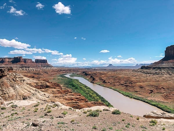 White Rim trail view from Fort Bottom Ruin hike by geagle.miooashdv.tk