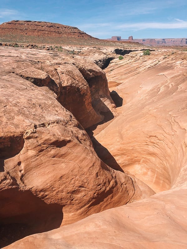 Moab Canyonlands White Rim trail Holeman Slot canyon view by geagle.miooashdv.tk