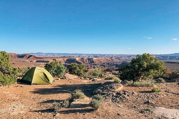 Camping view from Murphy Hogback campground Canyonlands by geagle.miooashdv.tk