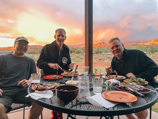 Moab Mountain Bikers Sunset dinner by geagle.miooashdv.tk