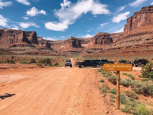 Potash Road and Schafer trail intersection White Rim trail Moab Utah by geagle.miooashdv.tk