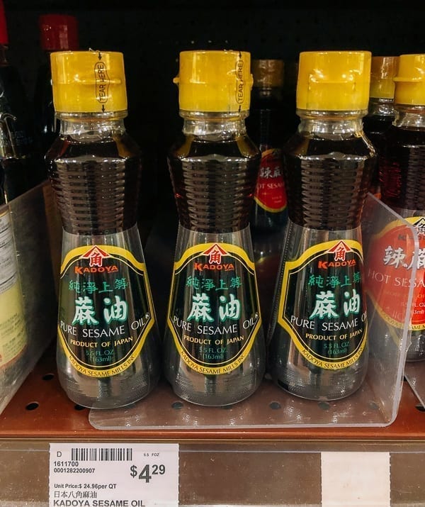 Kadoya sesame oil on store shelf, geagle.miooashdv.tk