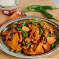 Chinese Tofu Sheet Stir-fry with Pork, geagle.miooashdv.tk