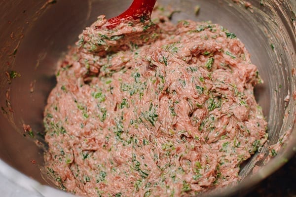 Final Chinese watercress meatball mixture, geagle.miooashdv.tk