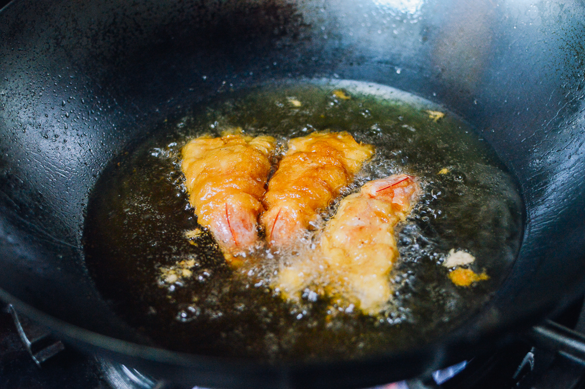 Frying fantail shrimp, geagle.miooashdv.tk