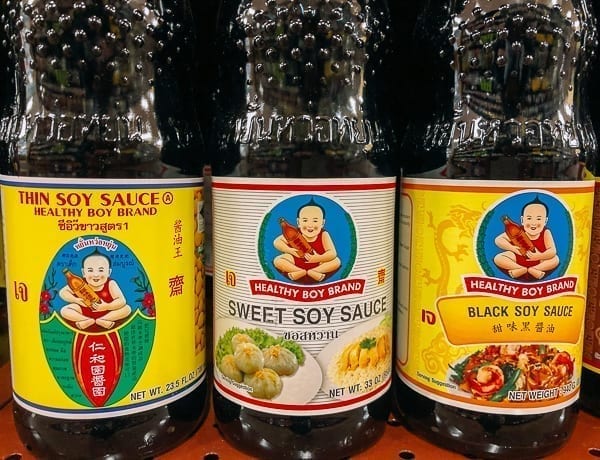 Healthy boy soy sauce on store shelves, geagle.miooashdv.tk