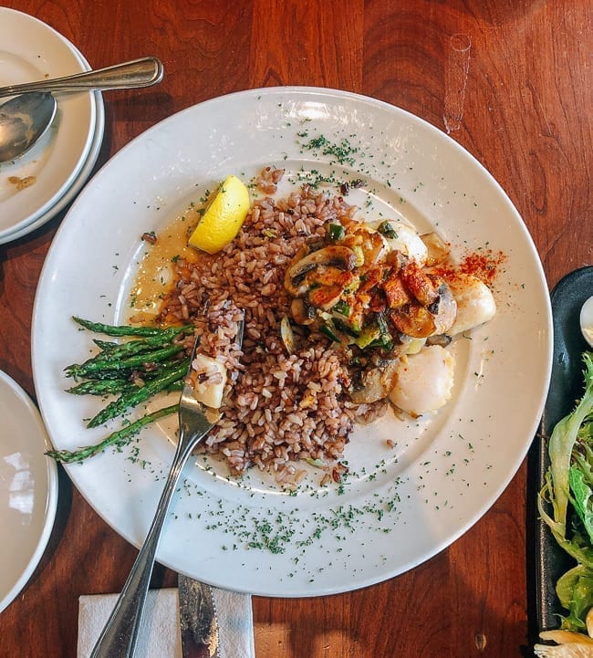 Scallops at Galyn's