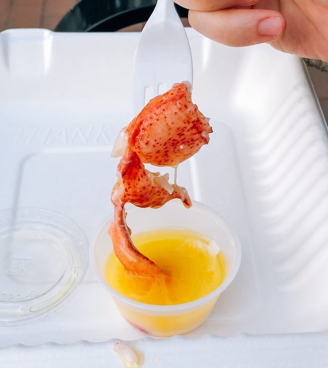 Dipping lobster into cup of butter, geagle.miooashdv.tk