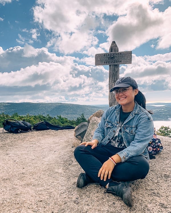 Kaitlin on Acadia Mountain, geagle.miooashdv.tk