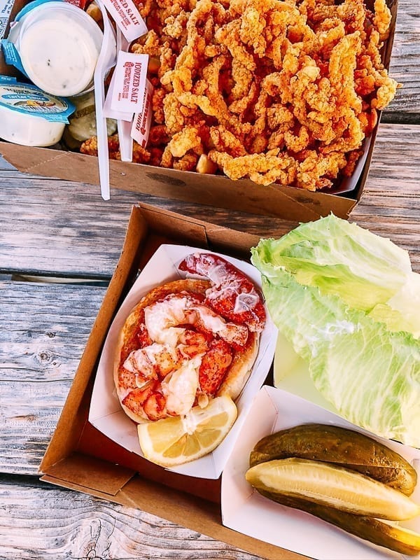 Lobster and fried clam strips - Maine seafood, geagle.miooashdv.tk