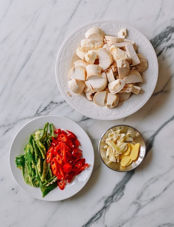 Spicy king oyster mushroom stir-fry ingredients, geagle.miooashdv.tk