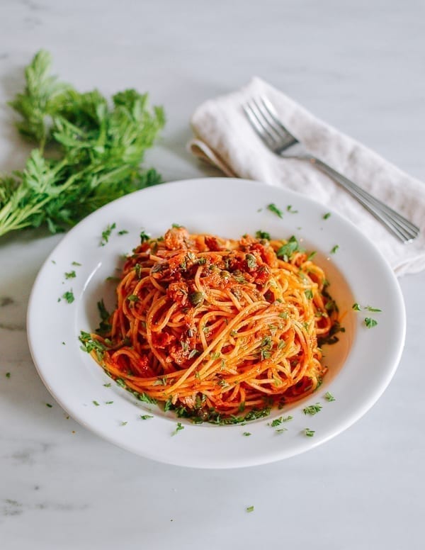 Tuna Tomato Pasta