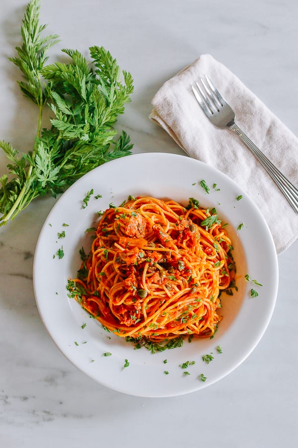Pantry Spaghetti with Tomato Sauce and Tuna, geagle.miooashdv.tk