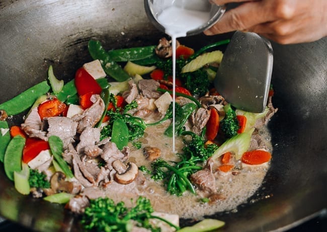Adding cornstarch slurry to stir-fry, geagle.miooashdv.tk