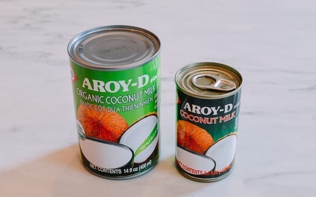 Two sizes of canned coconut milk, geagle.miooashdv.tk