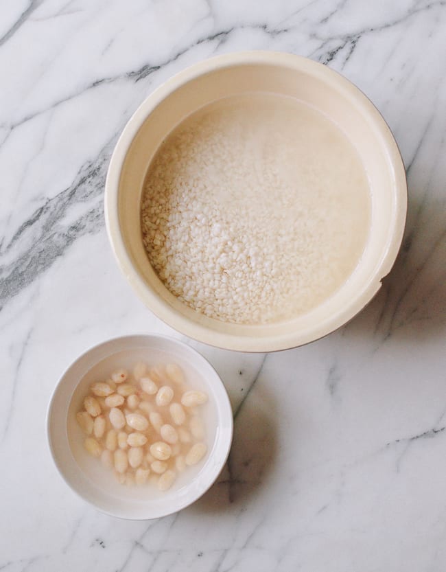 Soaking sticky rice and peanuts, geagle.miooashdv.tk
