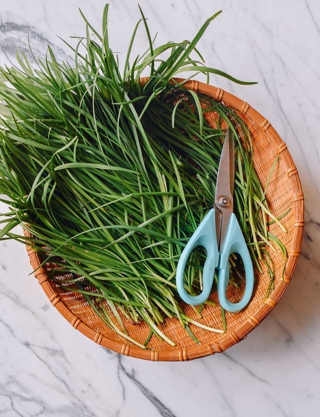 Garlic Chives in basket, geagle.miooashdv.tk
