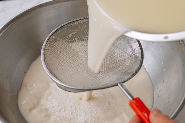 Straining starchy liquid, geagle.miooashdv.tk