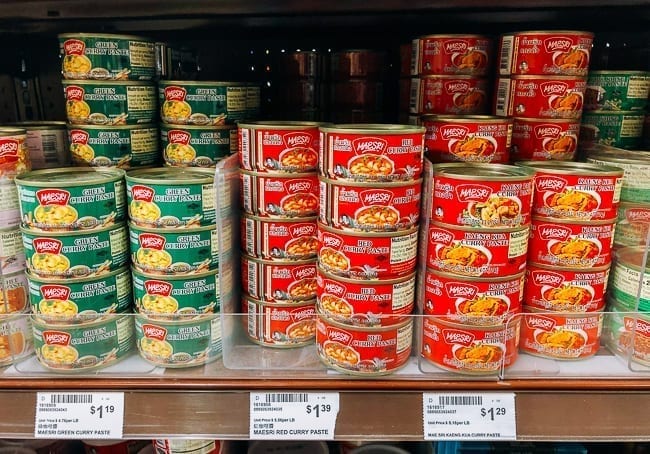 Different types of Thai curry paste on shelf, geagle.miooashdv.tk