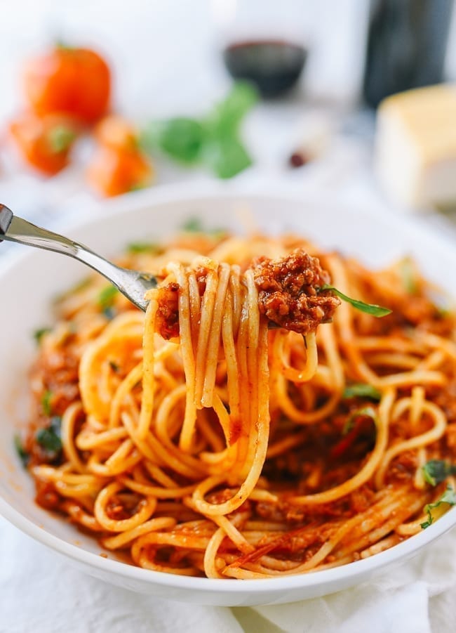 Forkful of spaghetti with meat sauce, geagle.miooashdv.tk
