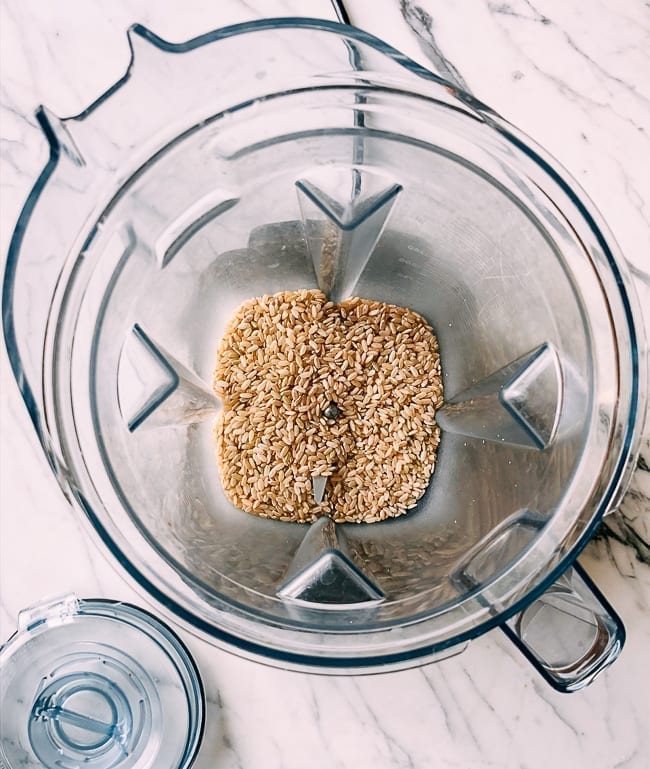 Brown rice grains in blender, geagle.miooashdv.tk