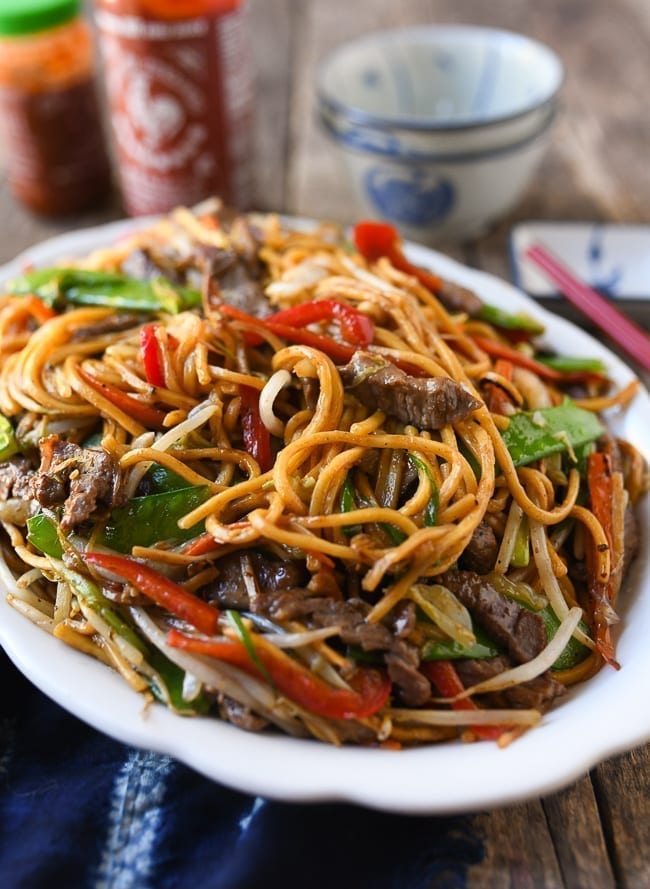 Plate of Beef Lo Mein, geagle.miooashdv.tk