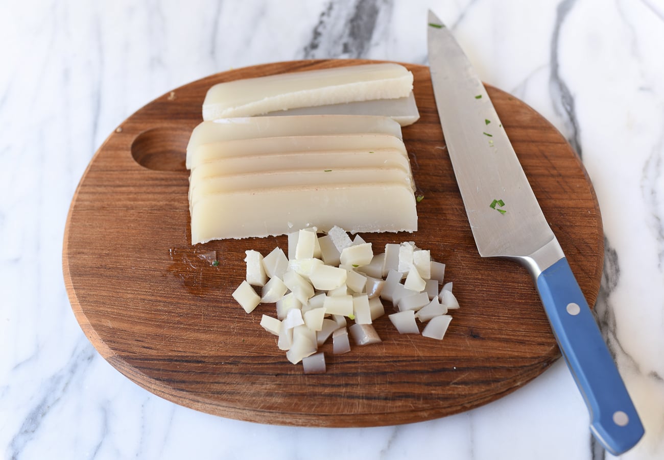 Dicing pork aspic into cubes, geagle.miooashdv.tk