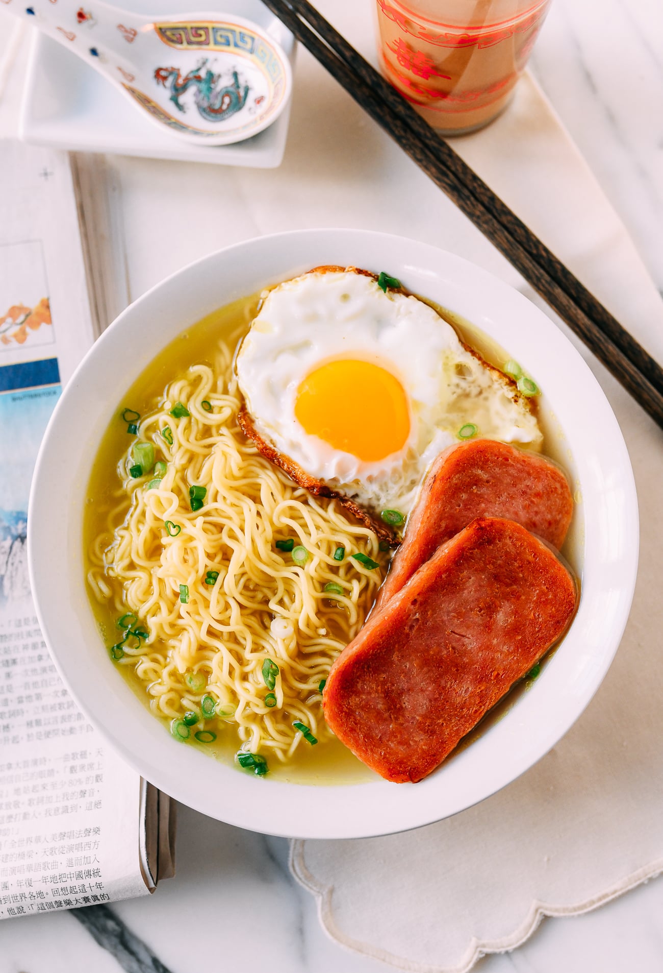 Hong Kong Gong Zai Mein Breakfast