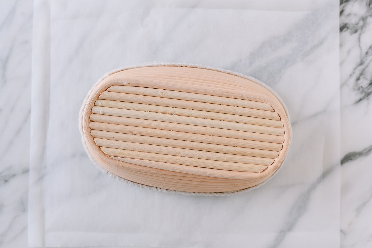 Benneton upside down on parchment paper