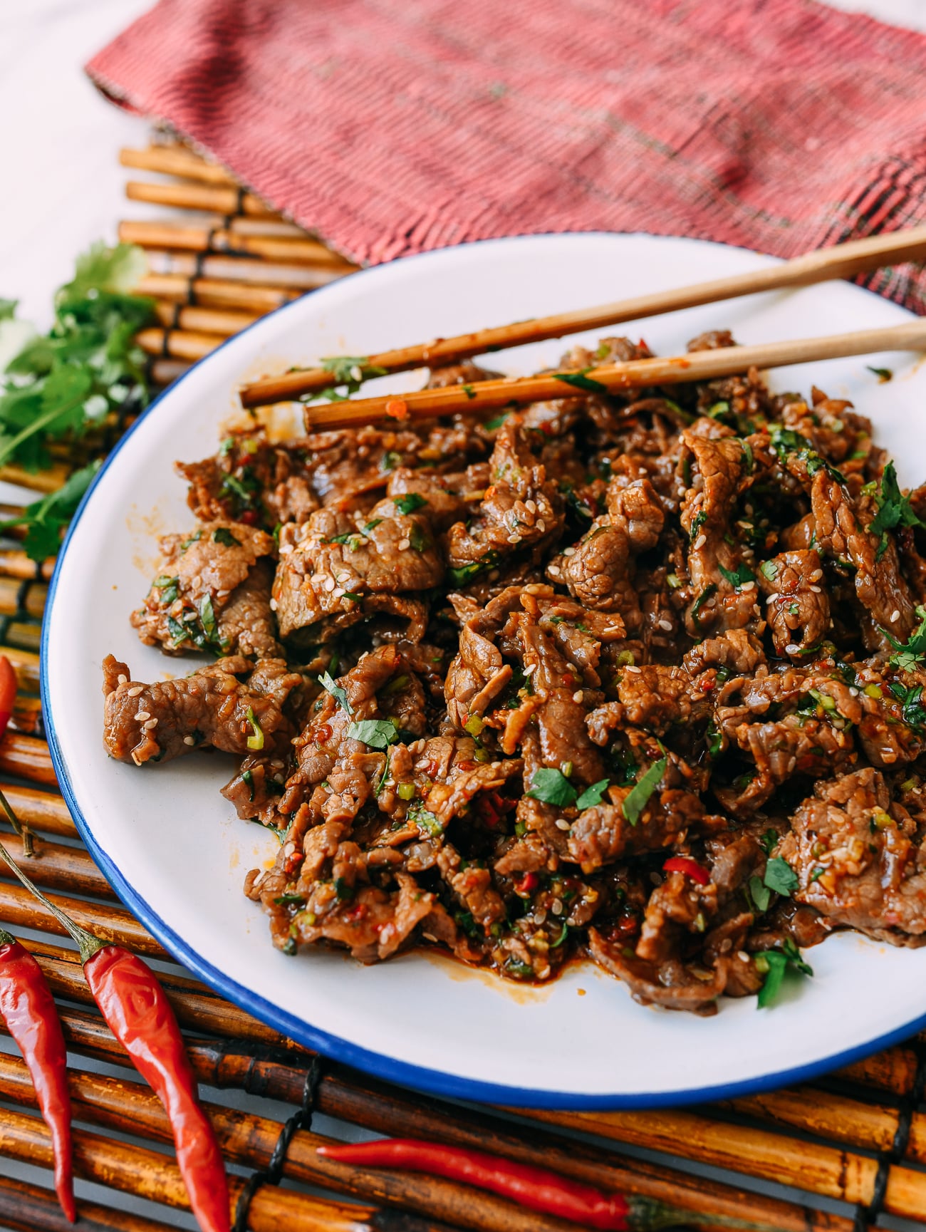 Chinese Spicy Beef Salad
